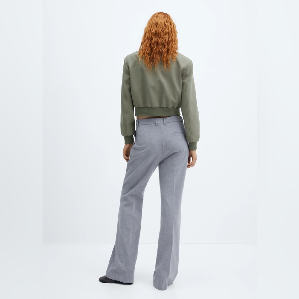 NWT - Mango - Bomber jacket with shoulder pads - Picture 5 of 12